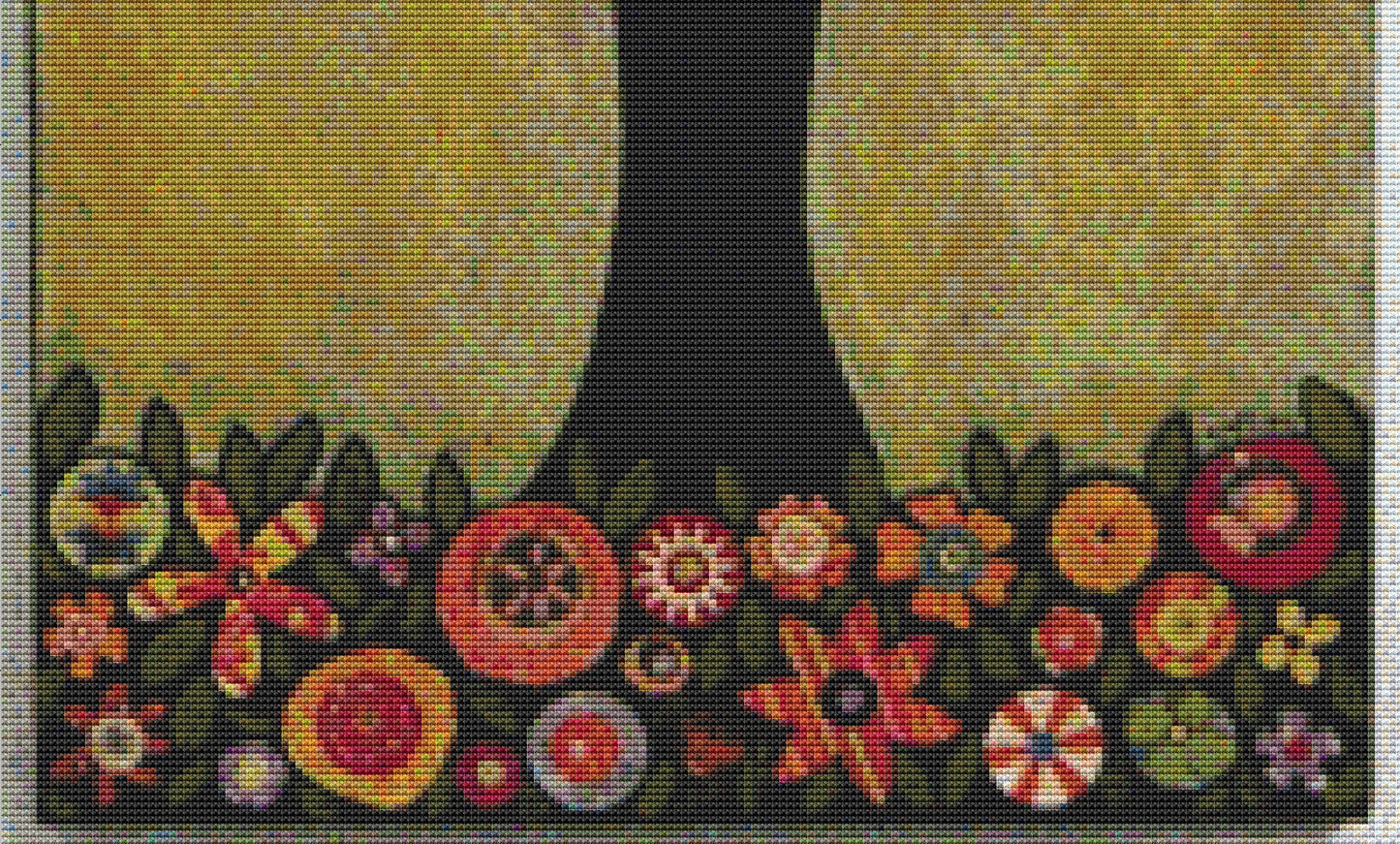 Flowering Tree 1 counted cross stitch pattern by Karla Gerard