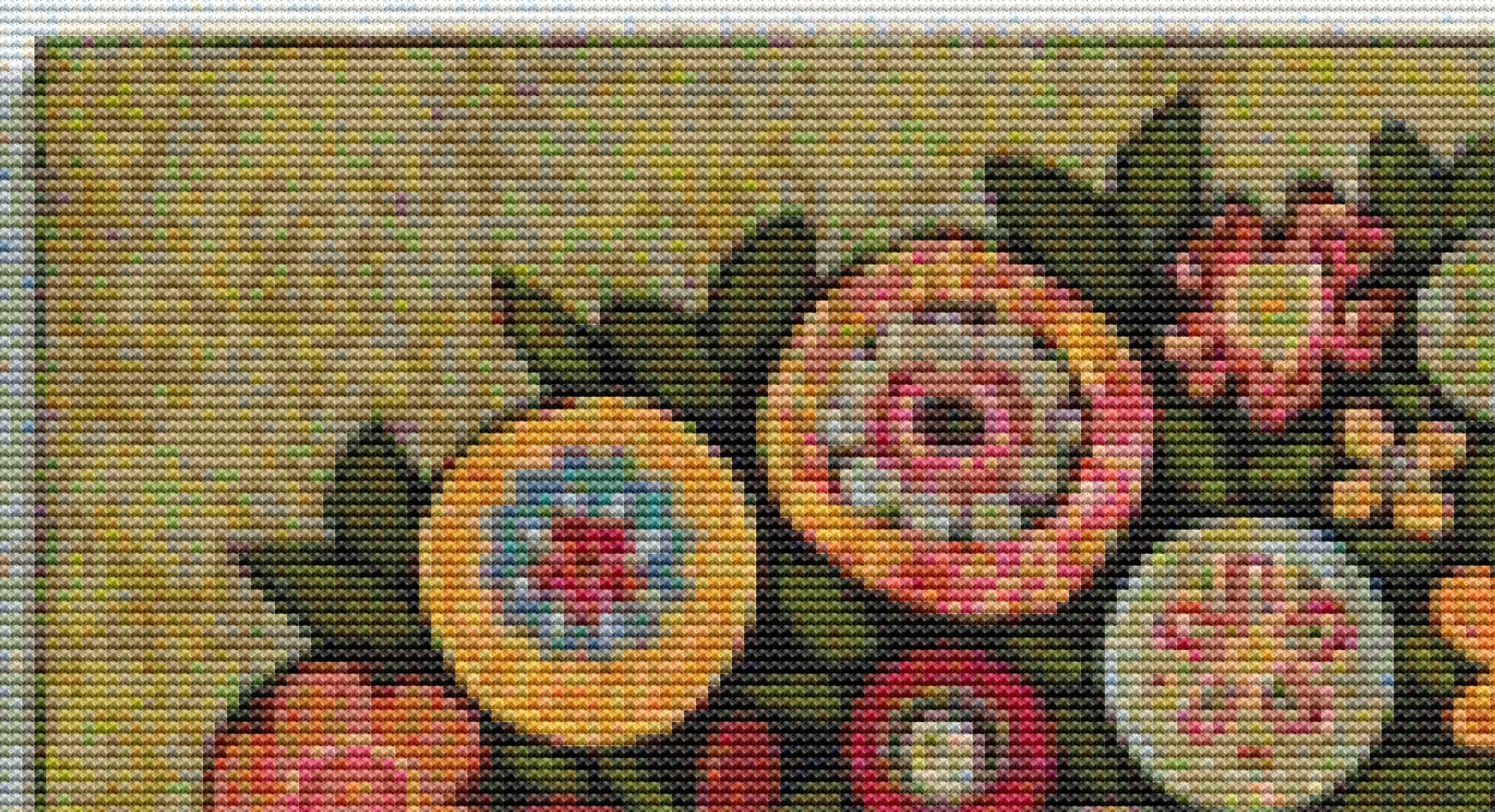 Flowering Tree 1 counted cross stitch pattern by Karla Gerard