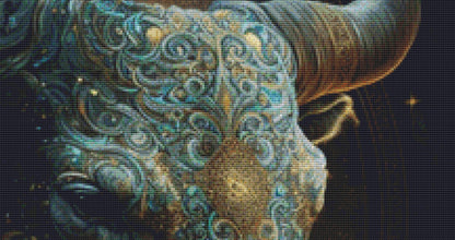 Taurus cross stitch pattern by SphinxDesignStudio