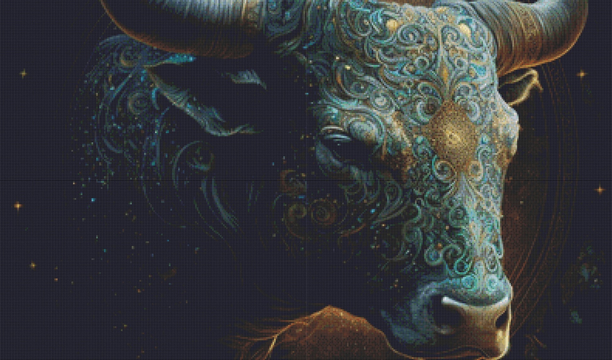 Taurus cross stitch pattern by SphinxDesignStudio