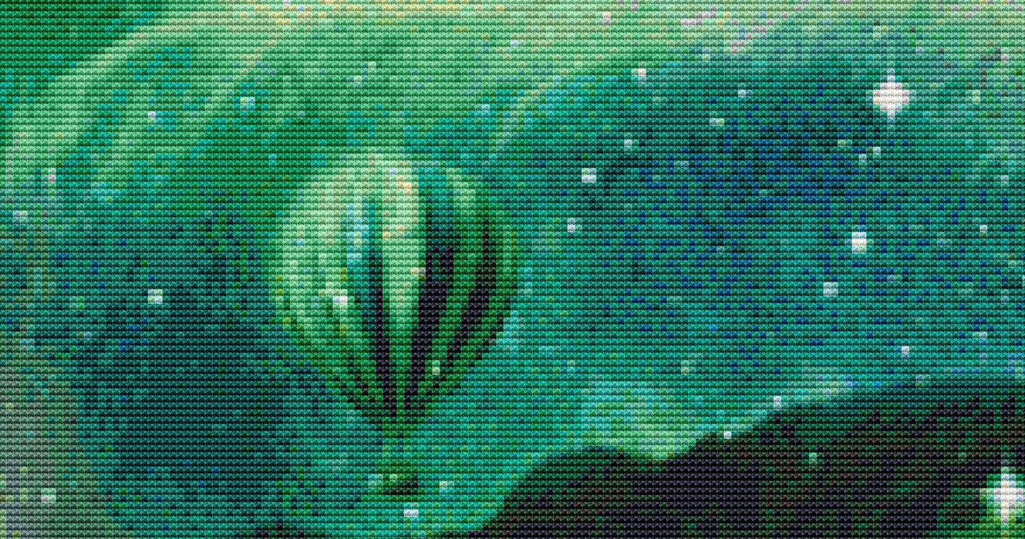 Emerald City ©Adobe Ext. License cross stitch pattern by Gilda