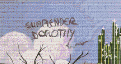 Surrender Dorothy cross stitch pattern by Patrick Gauthier