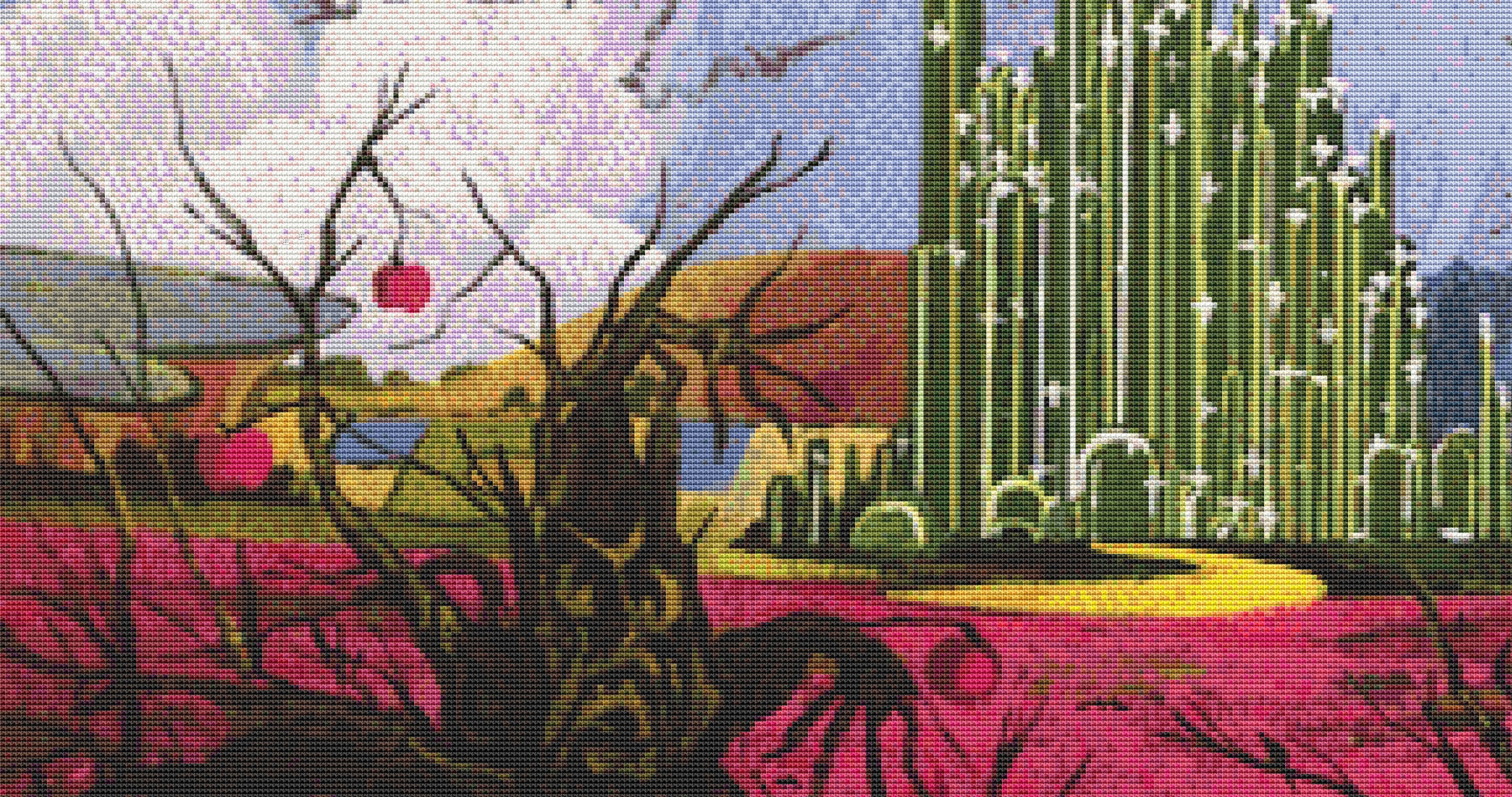 Surrender Dorothy cross stitch pattern by Patrick Gauthier