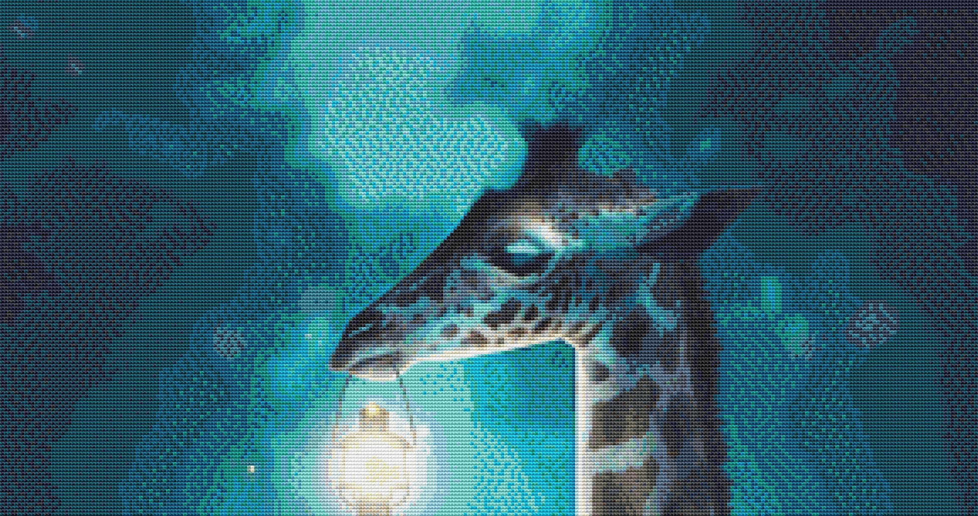 Friend With a Night-light cross stitch pattern by Jose Francese