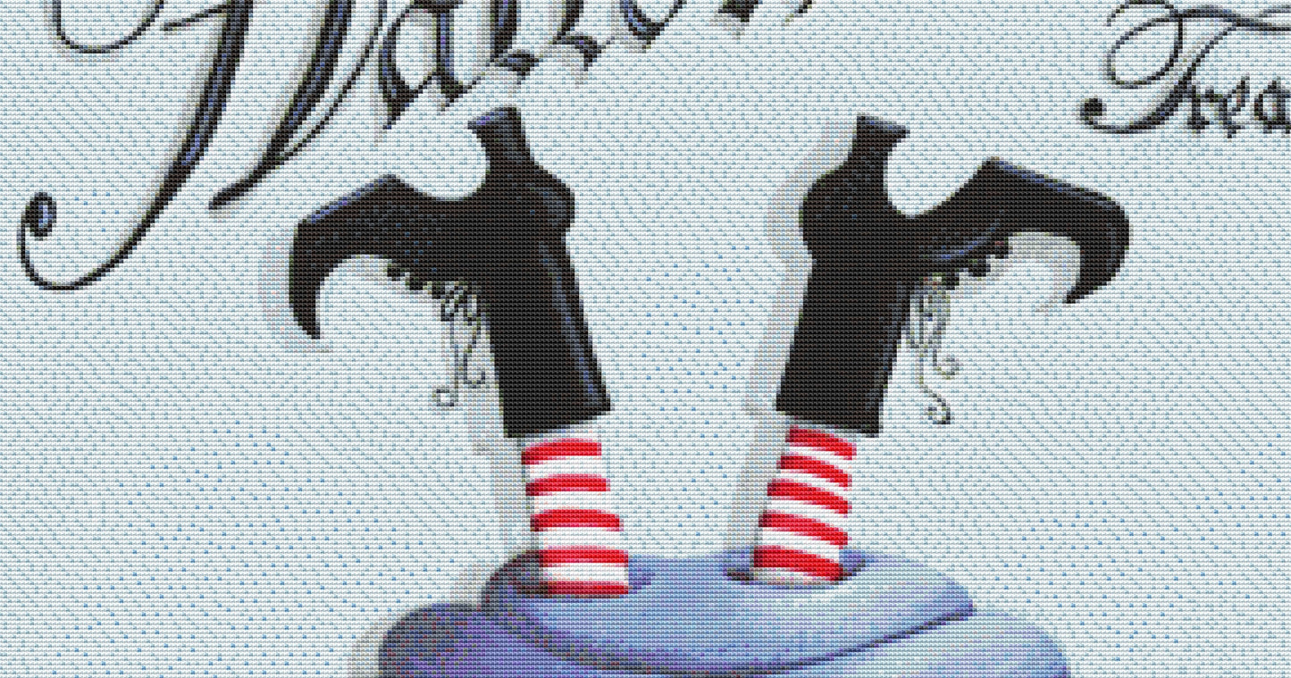 Halloween Treat Witch Cupcake cross stitch pattern by Catherine Holman/Ansada Licensing Group, LLC