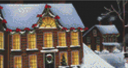 Caroling in Winterberry counted cross stitch pattern by Catherine Holman/Ansada Licensing Group, LLC