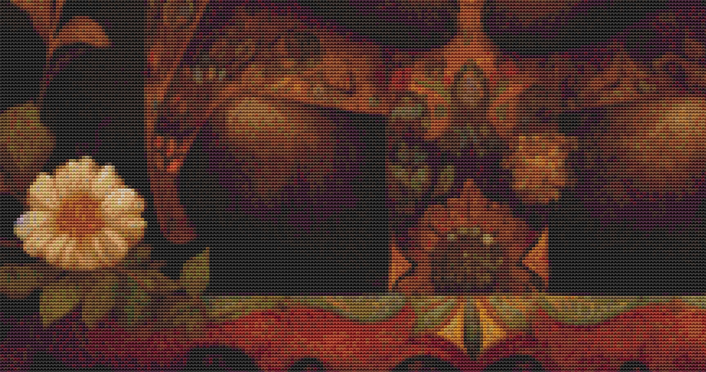 Brown Bear cross stitch pattern by DutchLadyMysticArt