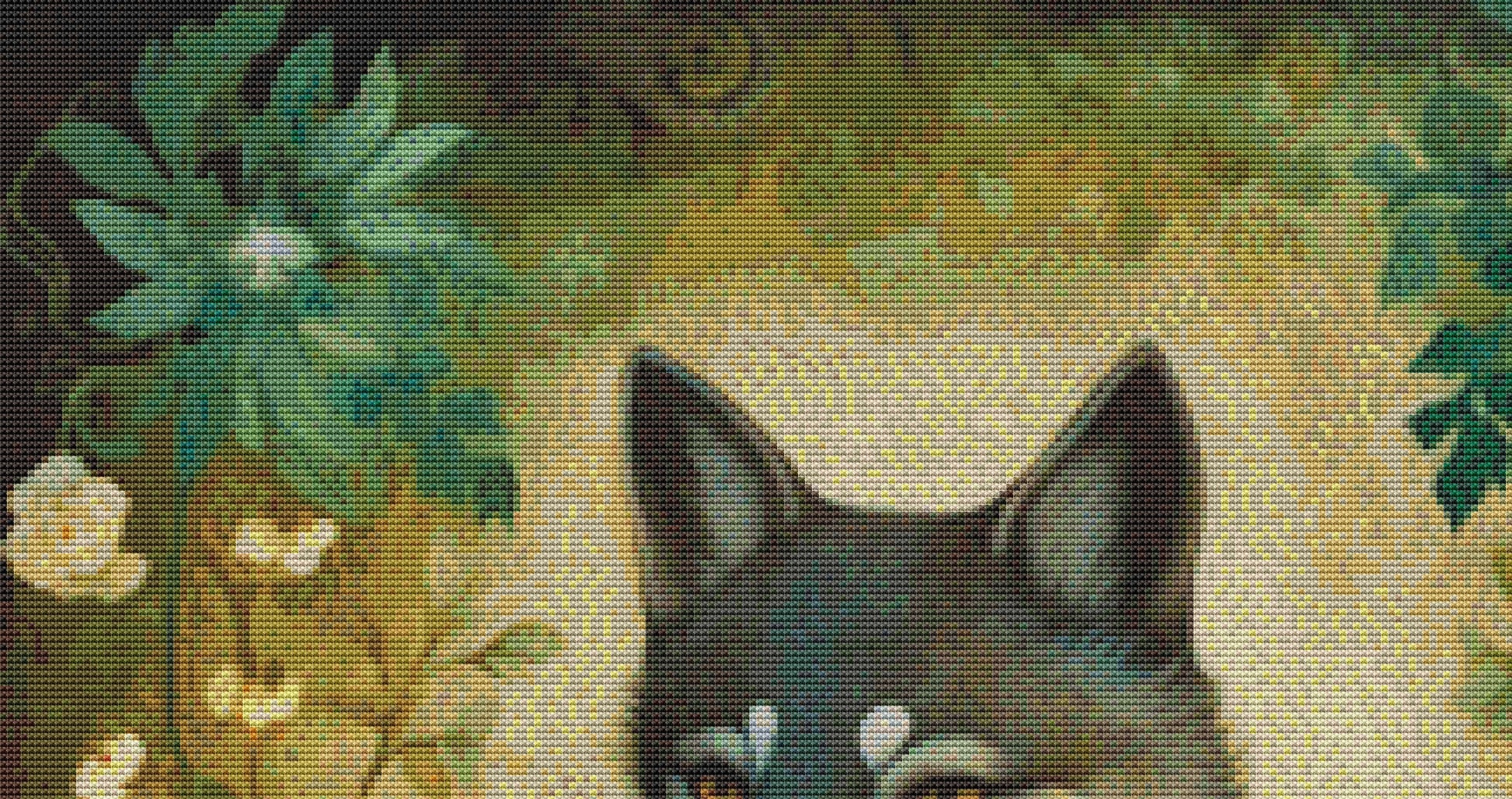 Grey Wolf cross stitch pattern by DutchLadyMysticArt