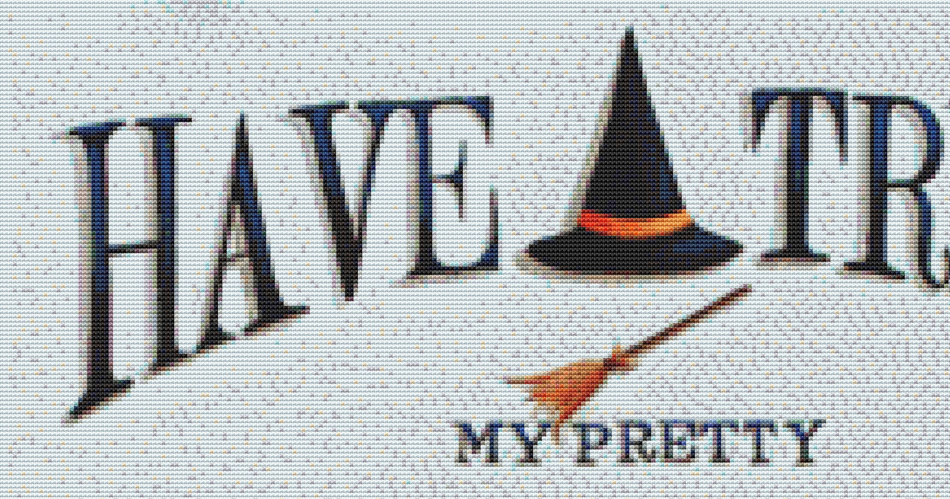 Have a Treat My Pretty cross stitch pattern by Catherine Holman/Ansada Licensing Group, LLC
