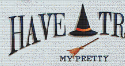 Have a Treat My Pretty cross stitch pattern by Catherine Holman/Ansada Licensing Group, LLC