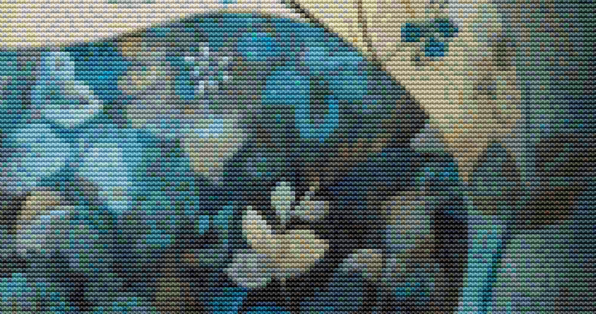 Moose cross stitch pattern by DutchLadyMysticArt