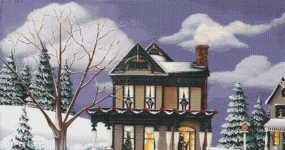 Home for The Holidays 2 cross stitch pattern by Catherine Holman/Ansada Art Licensing Group, LLC
