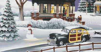 Home for The Holidays 2 cross stitch pattern by Catherine Holman/Ansada Art Licensing Group, LLC
