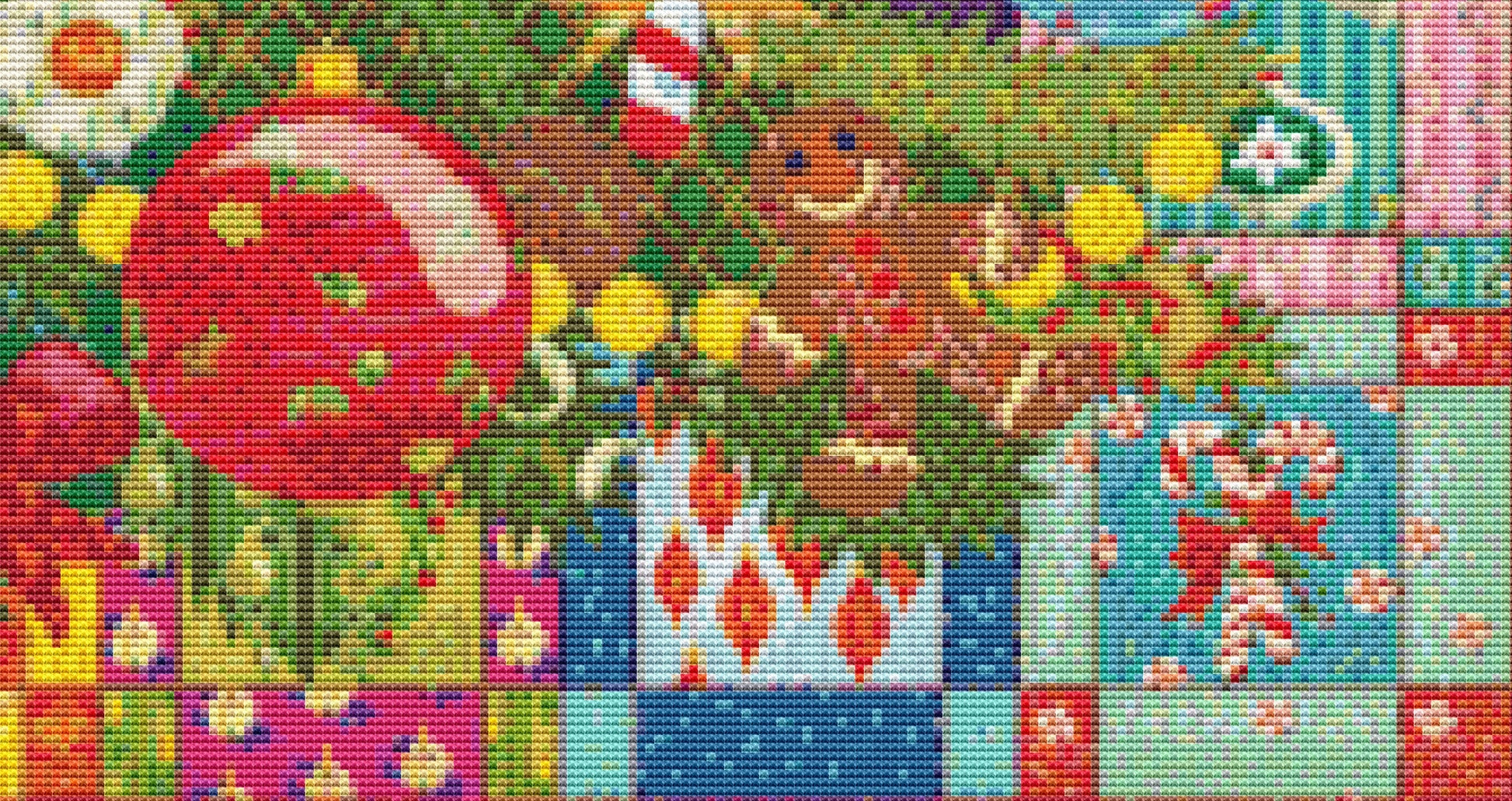 Christmas Tree 88038 cross stitch pattern by Cobble Hill Puzzle Company/Ansada Licensing Group, LLC
