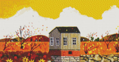 Conrad's Coffee Company cross stitch pattern by Patrick Gauthier