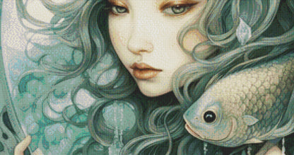 Sirenia Whisper cross stitch pattern by AWholeWorldofWhimsy