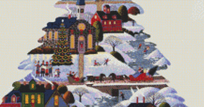 Christmas Tree counted cross stitch pattern by Heronim/Ansada Art Licensing Group, LLC