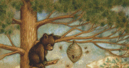 Bear Family cross stitch pattern by Rose Mary Berlin/Ansada Licensing Group, LLC