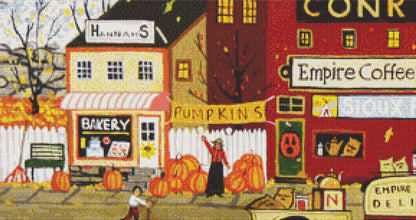 Conrad's Coffee Company cross stitch pattern by Patrick Gauthier