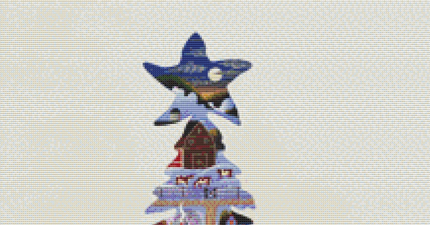 Christmas Tree counted cross stitch pattern by Heronim/Ansada Art Licensing Group, LLC