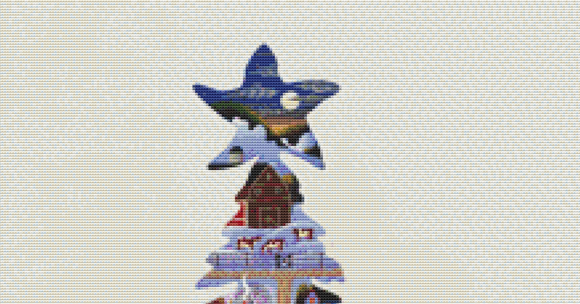 Christmas Tree counted cross stitch pattern by Heronim/Ansada Art Licensing Group, LLC