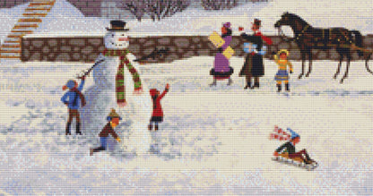 At the Light Before Christmas cross stitch pattern by Heronim/Ansada Art Licensing Group, LLC