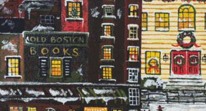 Old Boston cross stitch pattern by Patrick Gauthier