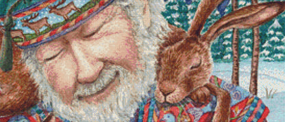The Storyteller cross stitch pattern by Wendy Andrew of PaintingDreams