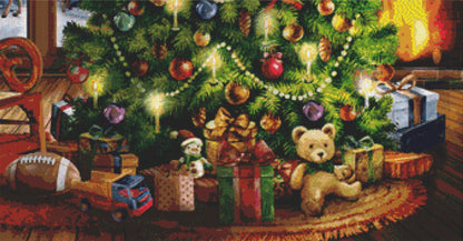 Christmas Memories cross stitch pattern by Tom Wood/Porterfields Fine Art Licensing