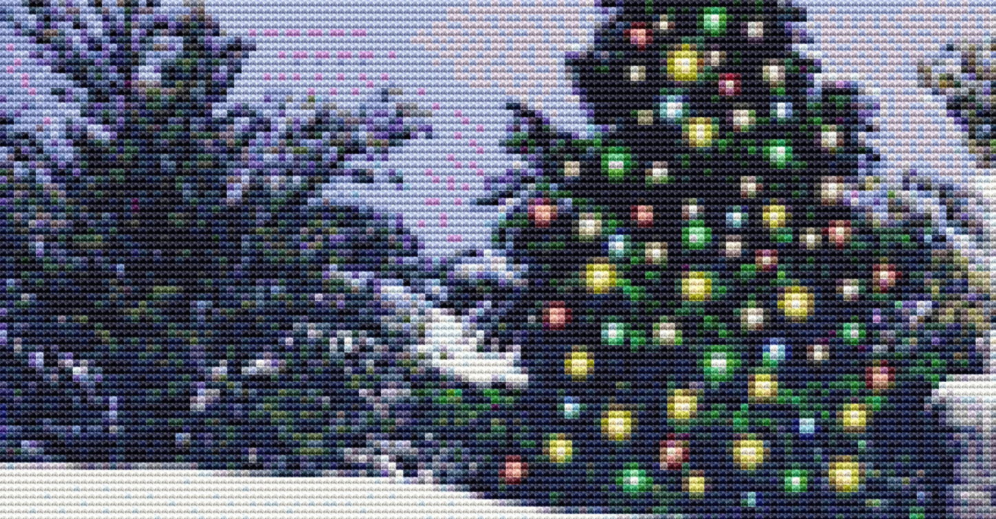 Seasons Splendor cross stitch pattern by Caplyn Dor/Porterfields Fine Art Licensing