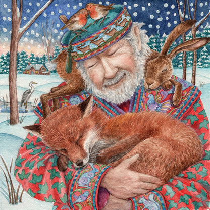 The Storyteller cross stitch pattern by Wendy Andrew of PaintingDreams