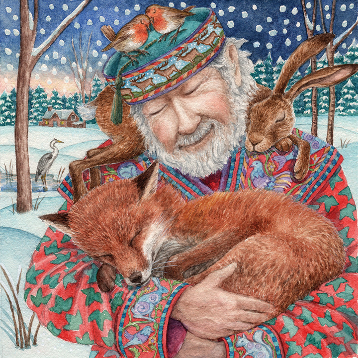 The Storyteller cross stitch pattern by Wendy Andrew of PaintingDreams