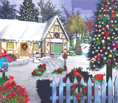 Seasons Splendor cross stitch pattern by Caplyn Dor/Porterfields Fine Art Licensing