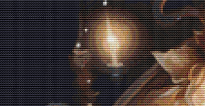 Magic Christmas Mouse cross stitch pattern by UniquelyMadeWallArt