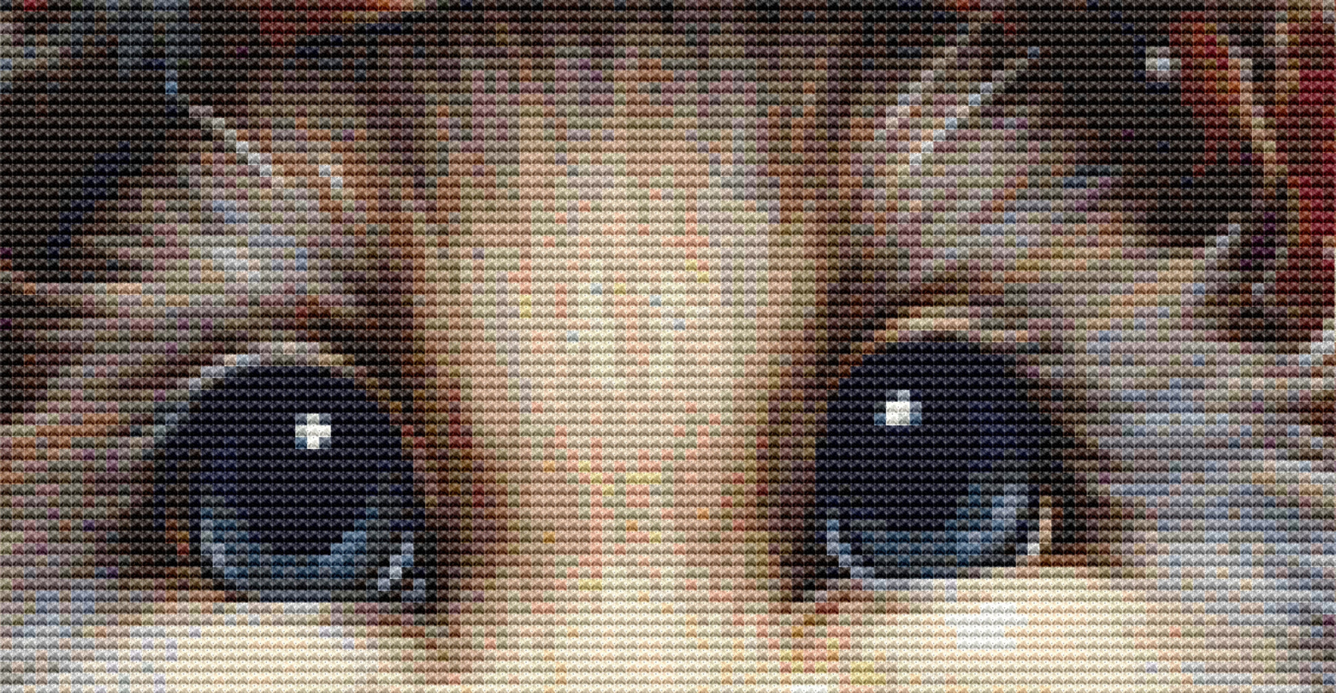 Magic Christmas Mouse cross stitch pattern by UniquelyMadeWallArt