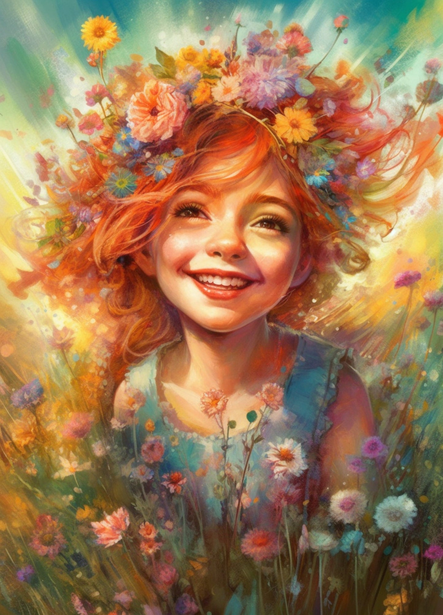 She Smiles Flowers cross stitch pattern by Eder Jose Rosa