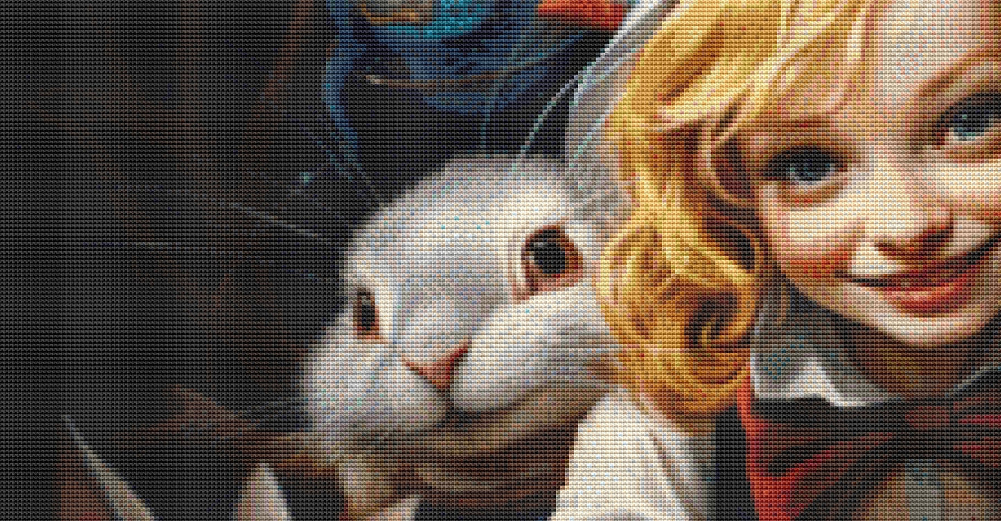 Alice in Wonderland cross stitch pattern by SphinxDesignStudio