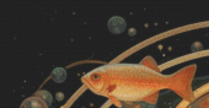 Pisces cross stitch pattern by SphinxDesignStudio