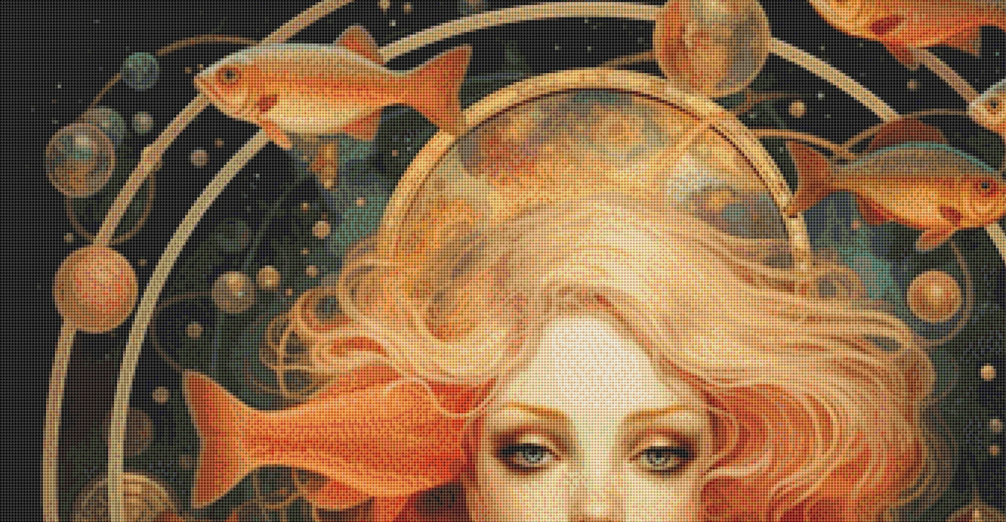 Pisces cross stitch pattern by SphinxDesignStudio