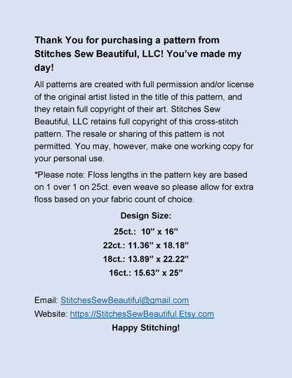 Bella Dream cross stitch pattern by Eder Jose Rosa