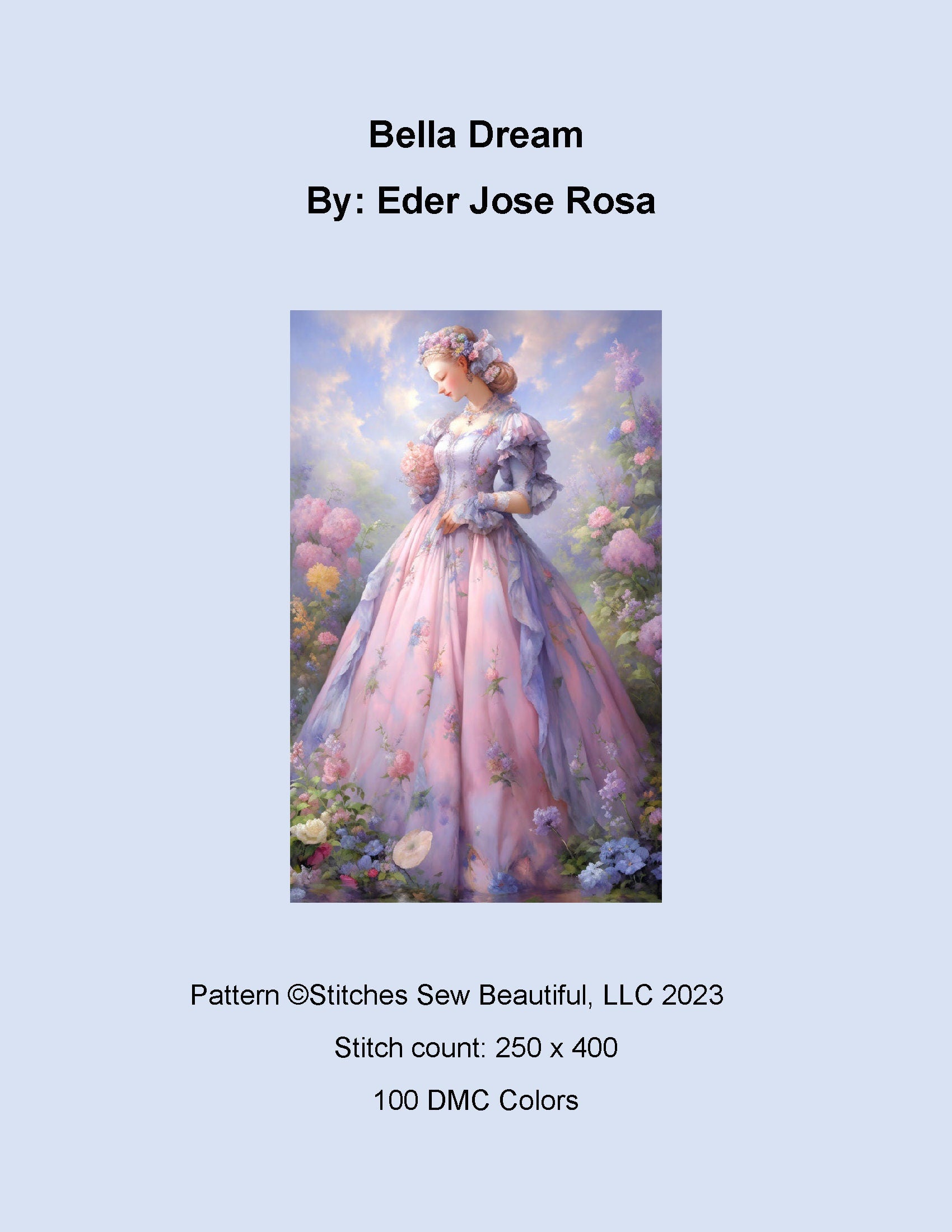 Bella Dream cross stitch pattern by Eder Jose Rosa