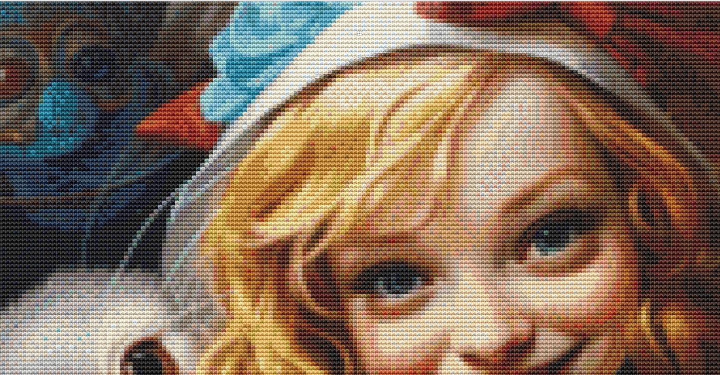Alice in Wonderland cross stitch pattern by SphinxDesignStudio