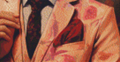 Crowley and Aziraphale cross stitch pattern by SphinxDesignStudio