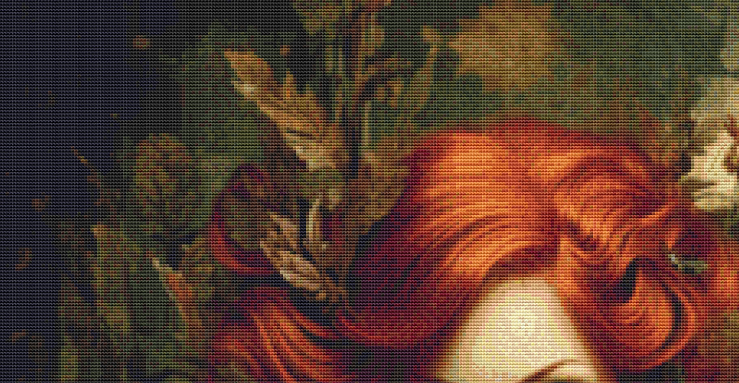 Queen of Steampunk No. 1 cross stitch pattern by MysticMoonCraftery