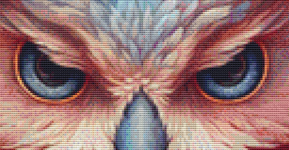 Fantasy Owl cross stitch pattern by DigitalArtClubAU