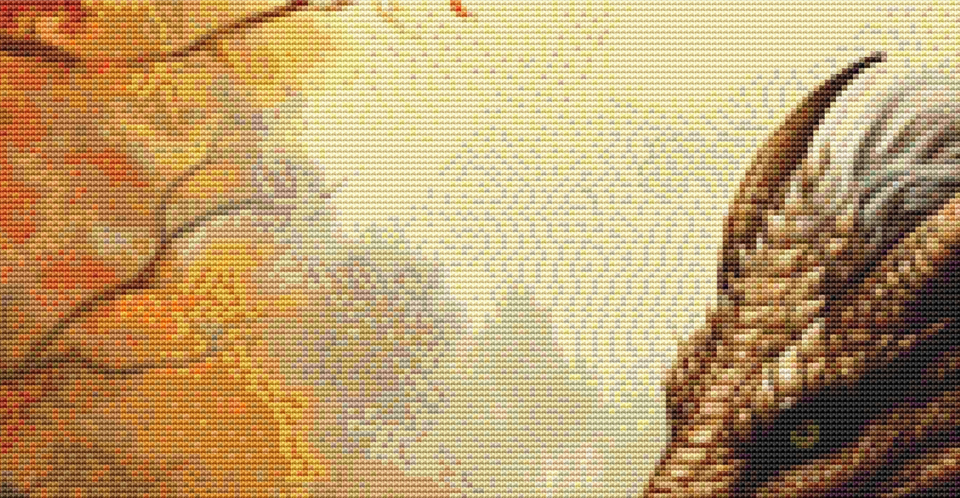 October Dragon cross stitch pattern by Serr.Kai A Quill & Ink