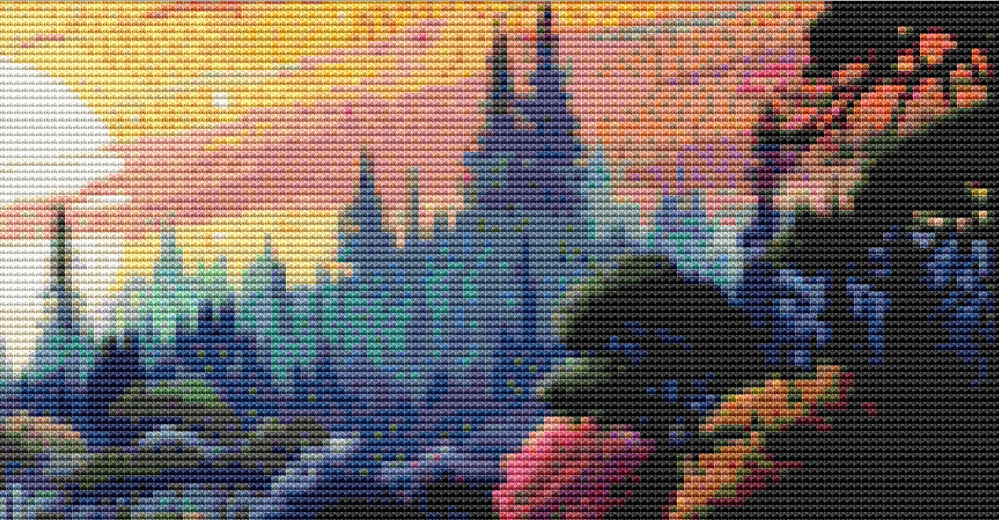Boreal Colors cross stitch pattern by Eder Jose Rosa