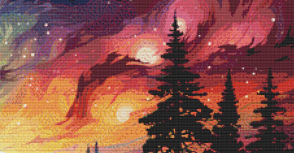 Boreal Colors cross stitch pattern by Eder Jose Rosa