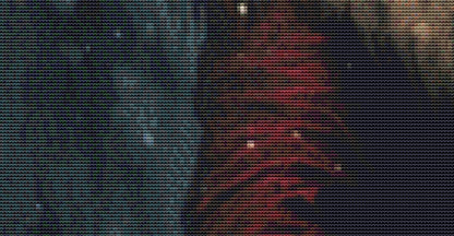 Krampus cross stitch pattern by Serr.Kai A Quill & Ink