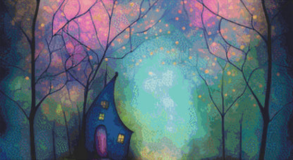 House Path cross stitch pattern by Tammy L. Gross